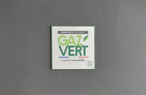 Premier immeuble engagé gaz vert