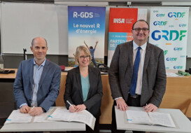 Un nouveau partenariat R-GDS / GRDF / INSA